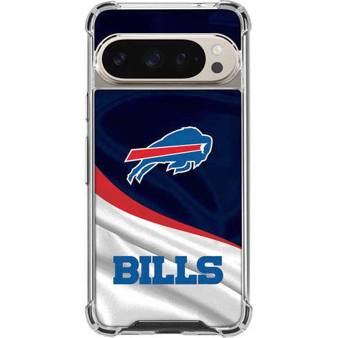 NFL Buffalo Bills Pixel 9/9 Pro Clear Case